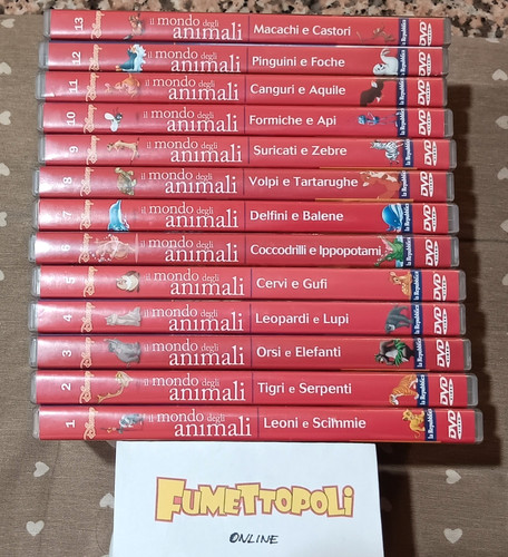 Mondo degli animali dvd - mondo,