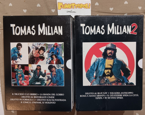 Tomas milian cofanetti - cofanetti, dvd