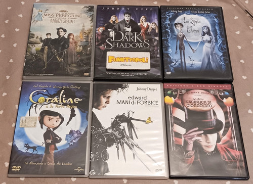 Lotto tim burton - lotto, dvd
